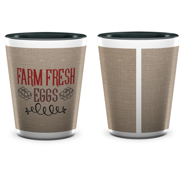 Farm Quotes Shot Glass - Two Tone - APPROVAL