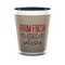 Farm Quotes Ceramic Shot Glass - 1.5 oz - Two Tone - Set of 4