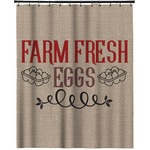 Farm Quotes Extra Long Shower Curtain - 70"x84"