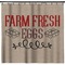 Farm Quotes Shower Curtain - 71" x 74"