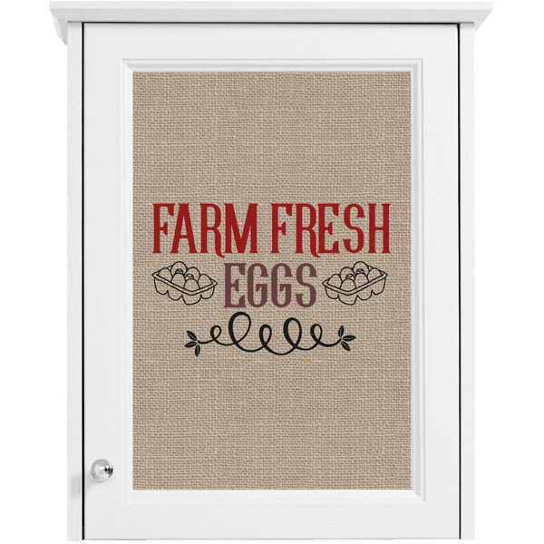 Farm Quotes Single White Cabinet Decal