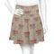 Farm Quotes Skater Skirt - X Large