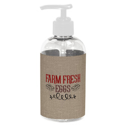 Farm Quotes Plastic Soap / Lotion Dispenser (8 oz - Small - White)
