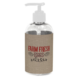 Farm Quotes Plastic Soap / Lotion Dispenser (8 oz - Small - White)