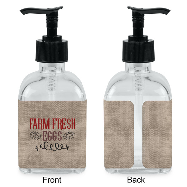 Farm Quotes Glass Soap/Lotion Dispenser - Approval