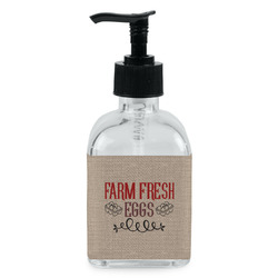 Farm Quotes Glass Soap & Lotion Bottle - Single Bottle