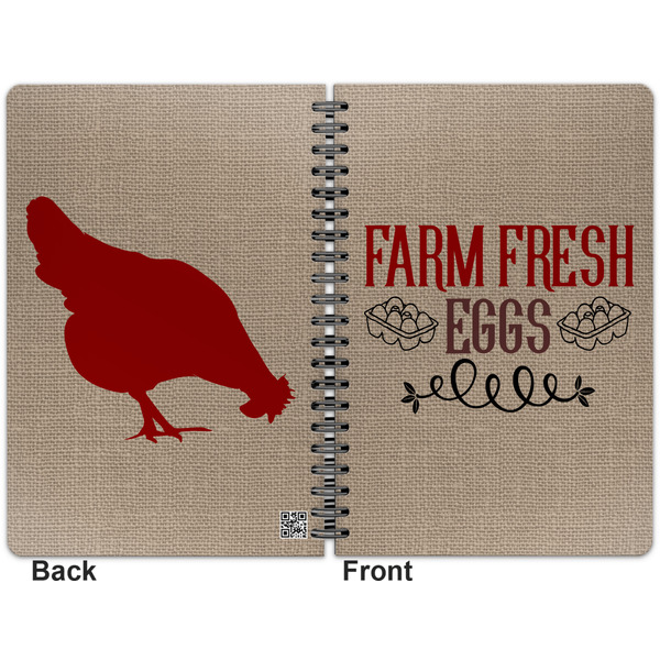 Farm Quotes Spiral Journal 7 x 10 - Apvl