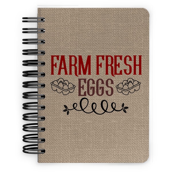 Custom Farm Quotes Spiral Notebook - 5x7