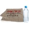 Farm Quotes Sports Towel Folded with Water Bottle