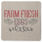 Farm Quotes Square Rubber Backed Coaster