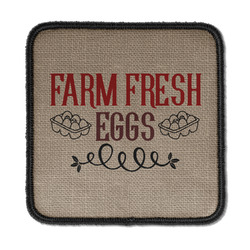 Farm Quotes Iron On Square Patch