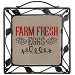 Farm Quotes Square Trivet