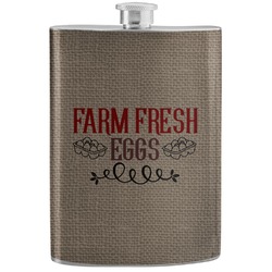 Farm Quotes Stainless Steel Flask