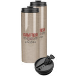 Farm Quotes Stainless Steel Skinny Tumbler
