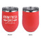 Farm Quotes Stainless Wine Tumblers - Coral - Single Sided - Approval