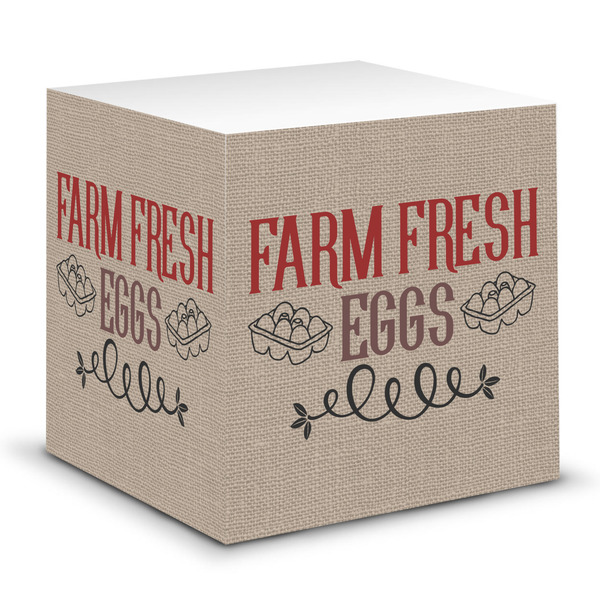 Custom Farm Quotes Sticky Note Cube