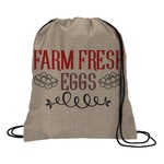 Farm Quotes Drawstring Backpack (Personalized)