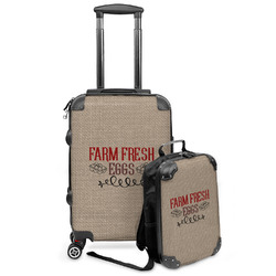 Farm Quotes Kids 2-Piece Luggage Set - Suitcase & Backpack