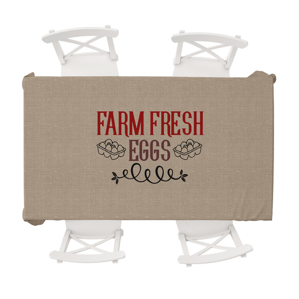 Custom Farm Quotes Tablecloth - 58"x102"