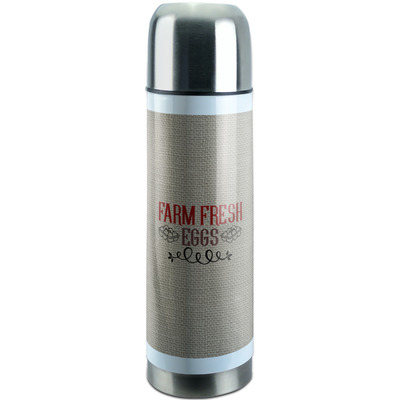 Farm Quotes Stainless Steel Thermos (Personalized)