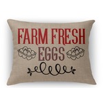 Farm Quotes Rectangular Throw Pillow Case - 12"x18"