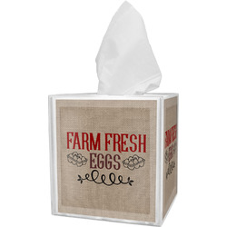 Farm Quotes Tissue Box Cover (Personalized)