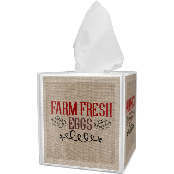 Custom Farm Quotes Tissue Box Cover