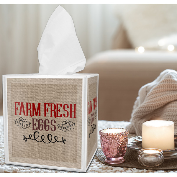 Farm Quotes Tissue Box - LIFESTYLE