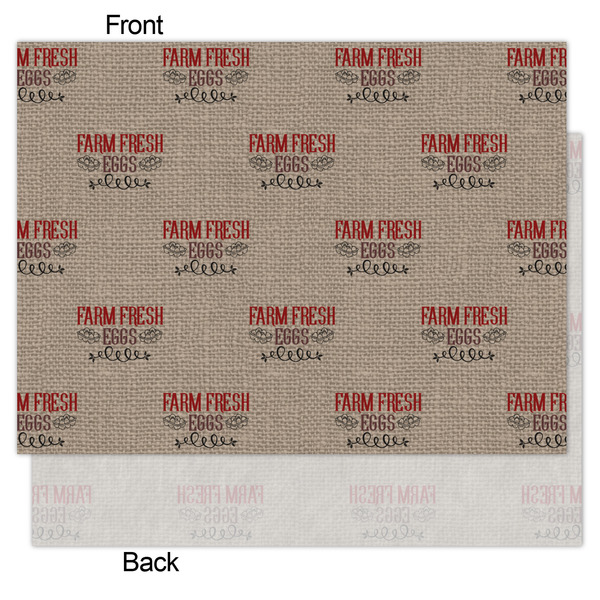 Farm Quotes Tissue Paper - Heavyweight - Medium - Front & Back