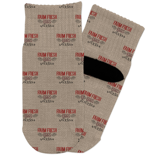 Custom Farm Quotes Toddler Ankle Socks