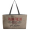Farm Quotes Tote w/Black Handles - Front View