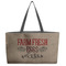 Farm Quotes Beach Totes Bag - w/ Black Handles