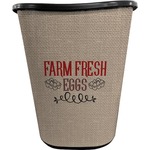 Farm Quotes Waste Basket - Double Sided (Black)