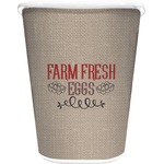 Farm Quotes Waste Basket - Double Sided (White)