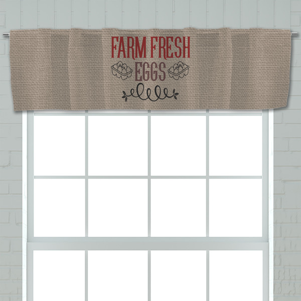 Farm Quotes Valance - Closeup on window