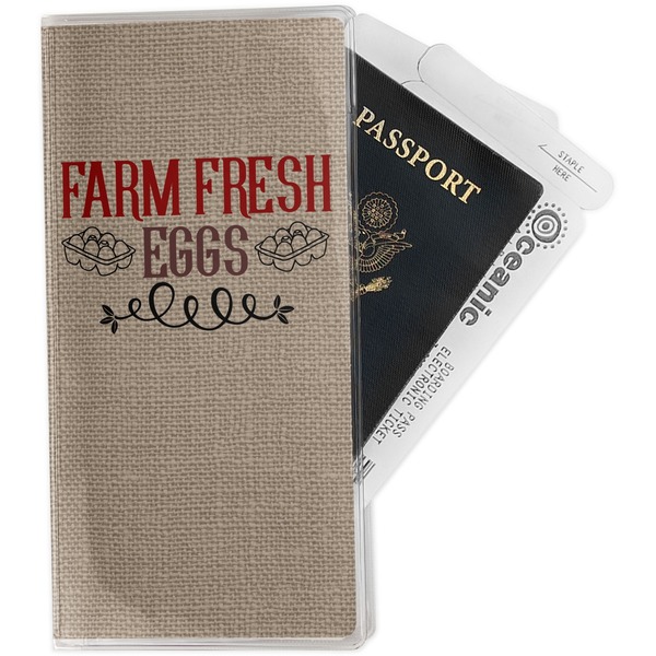 Custom Farm Quotes Travel Document Holder