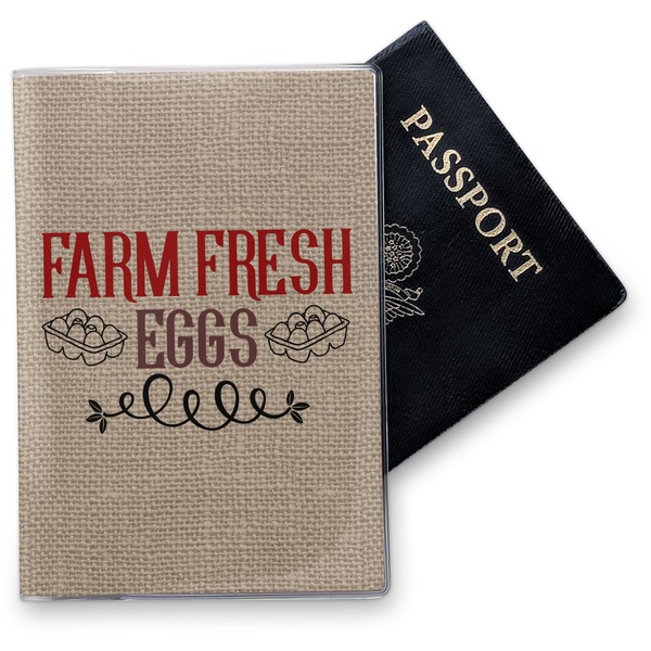 Custom Farm Quotes Vinyl Passport Holder