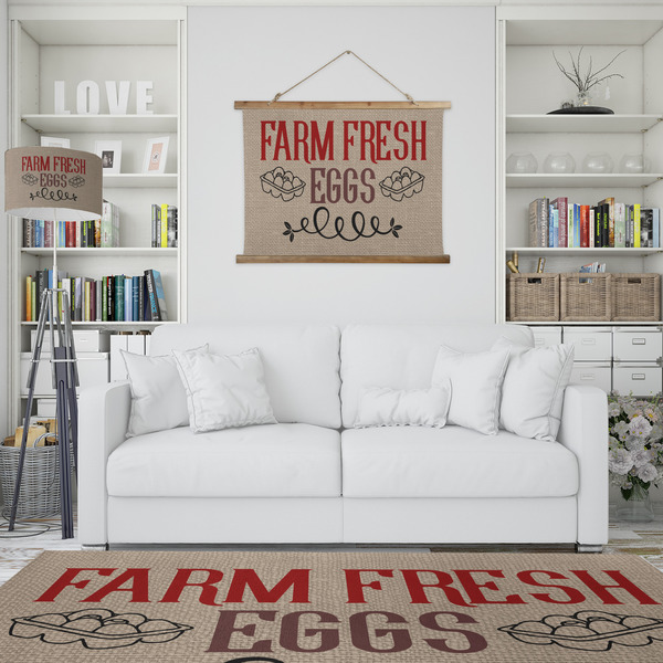 Farm Quotes Wall Hanging Tapestry - IN CONTEXT