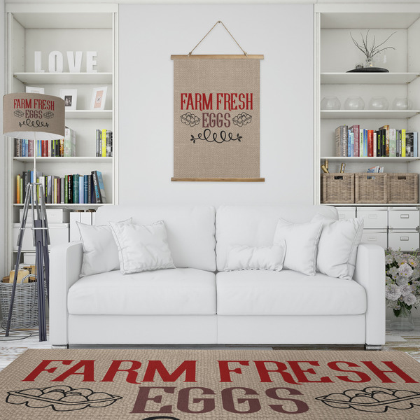 Farm Quotes Wall Hanging Tapestry - Portrait - IN CONTEXT