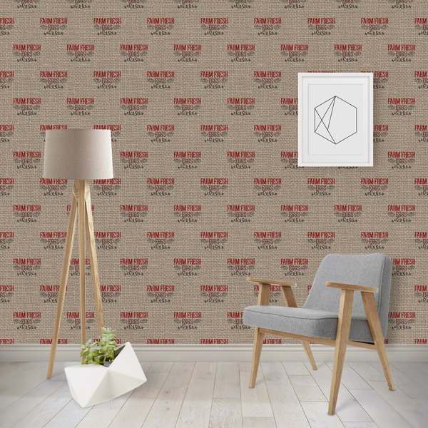Custom Farm Quotes Wallpaper & Surface Covering (Peel & Stick - Repositionable)