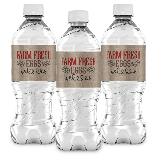 Farm Quotes Water Bottle Labels - Front View