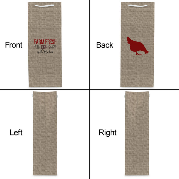 Farm Quotes Wine Gift Bag - Gloss - Approval