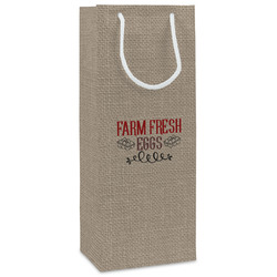Farm Quotes Wine Gift Bags - Matte