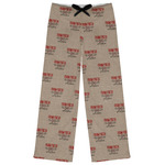 Farm Quotes Womens Pajama Pants - M