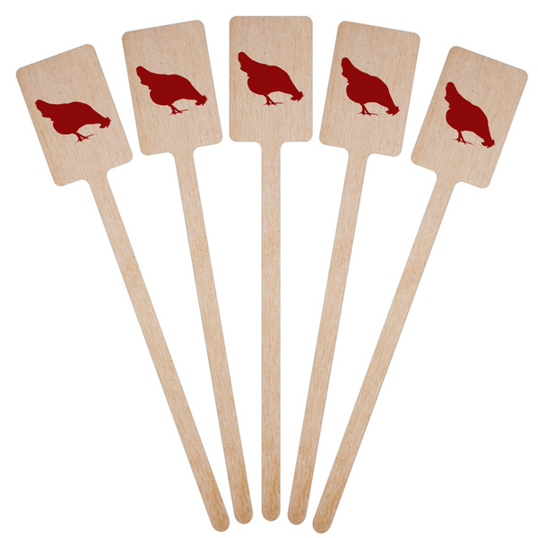 Farm Quotes Wooden 6.25" Stir Stick - Rectangular - Fan View