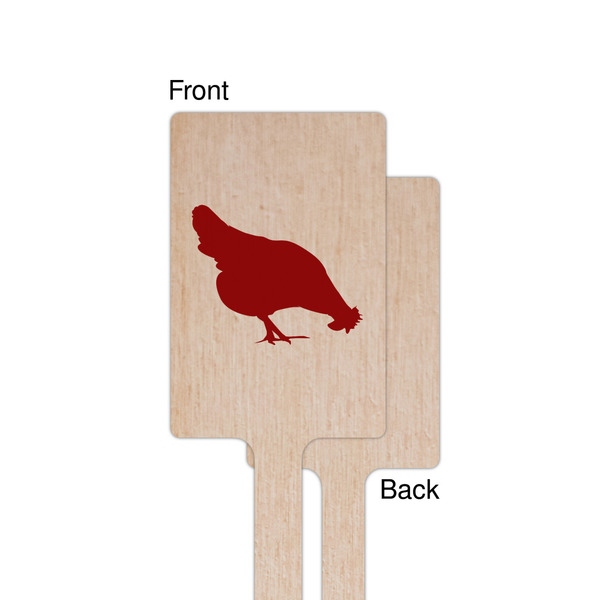 Farm Quotes Wooden 6.25" Stir Stick - Rectangular - Single - Front & Back