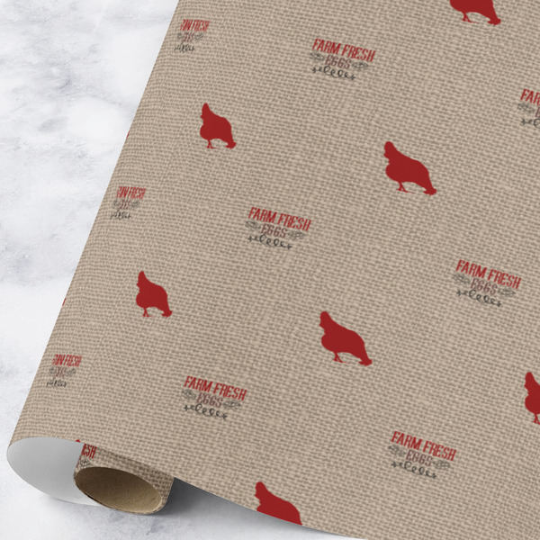Custom Farm Quotes Wrapping Paper Roll - Large
