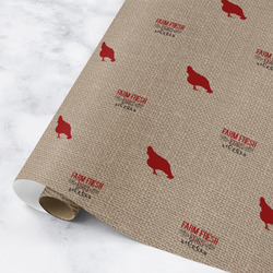 Farm Quotes Wrapping Paper Roll - Medium