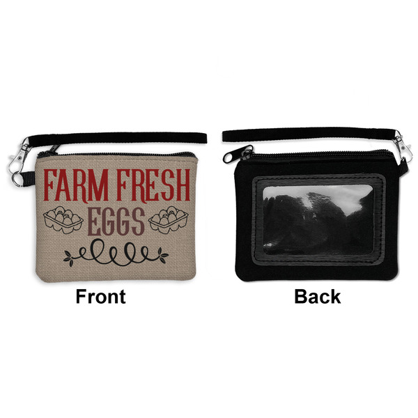 Farm Quotes Wristlet ID Cases - Front & Back