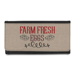 Farm Quotes Leatherette Ladies Wallet